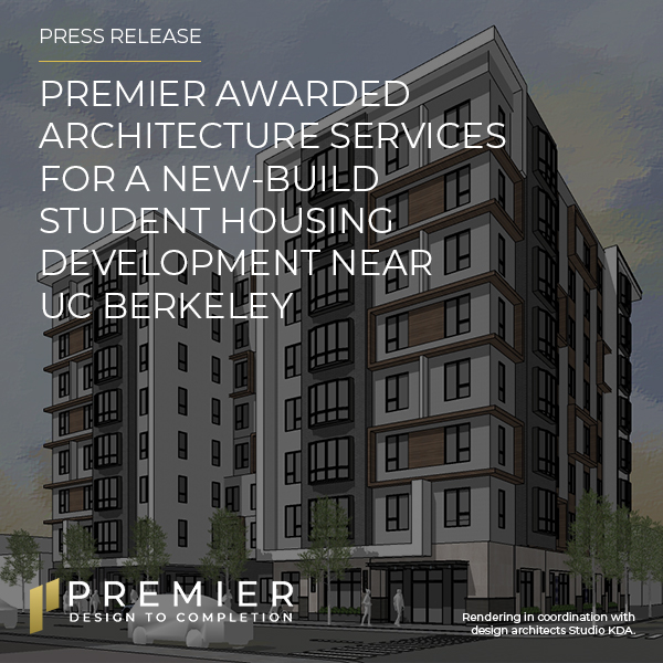 With architecture by Premier and design by Studio KDA, the UC Berkeley student housing development