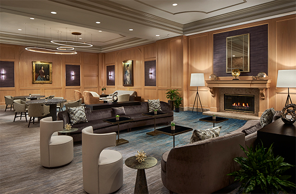 The Westfields Marriott Washington Dulles Westfield's Lounge, a hotel renovation project managed by Premier